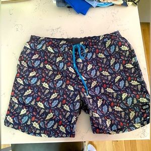 Men's SAXX swimsuit.